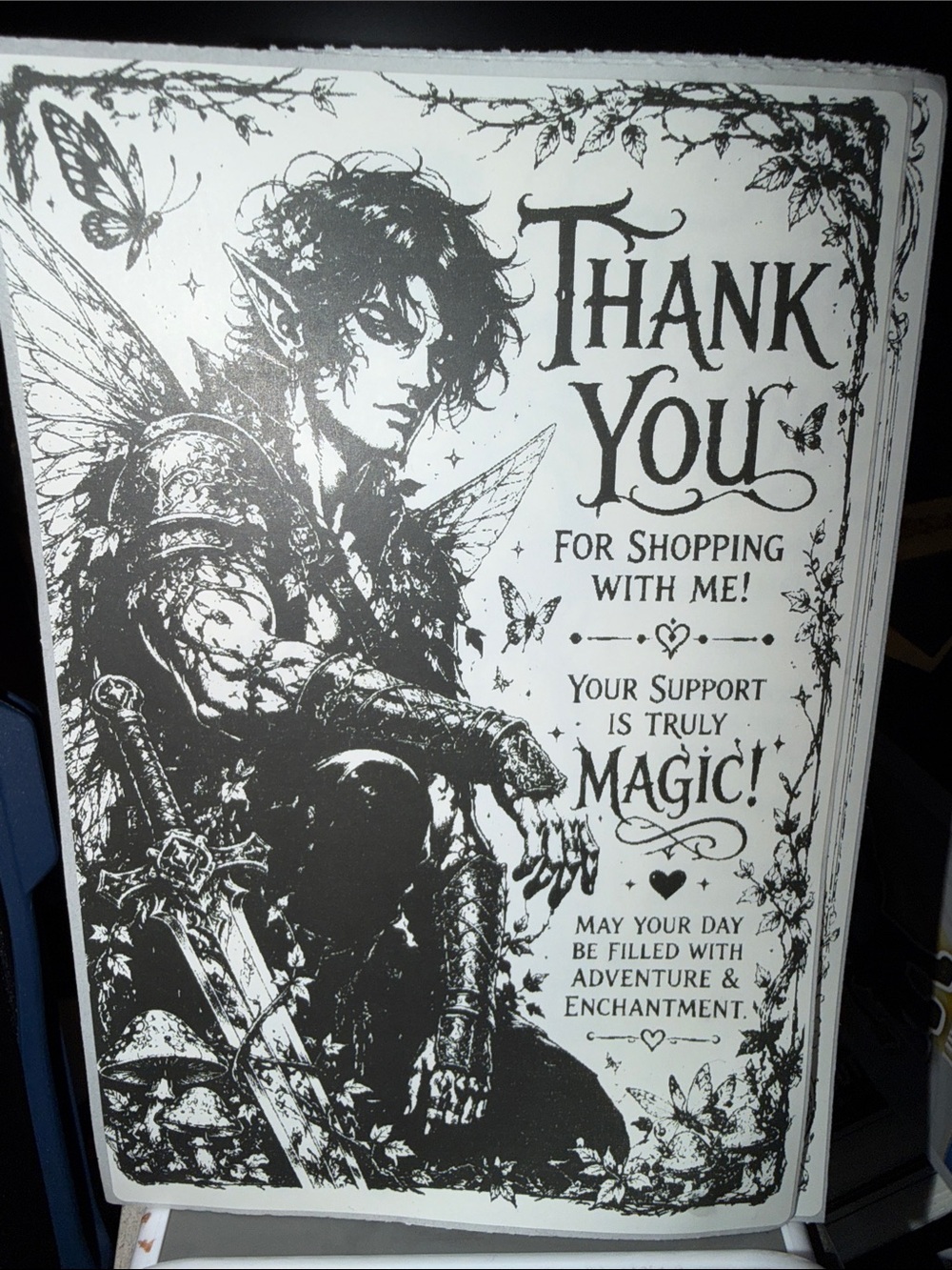 Thank You Magical Elf 50 count 4x6
